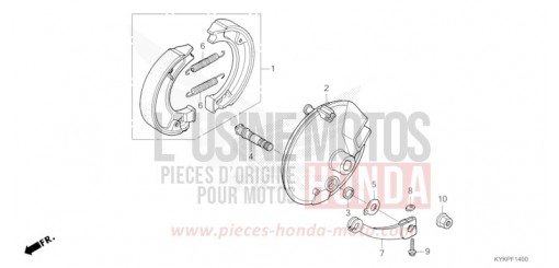 PANNEAU DE FREIN AVANT CRF110FS de 2025